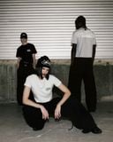  Áo Thun [Nữ] Badblood - [w-tee25-028] Mystic 1/2 Print T-Shirt Slim Fit White 