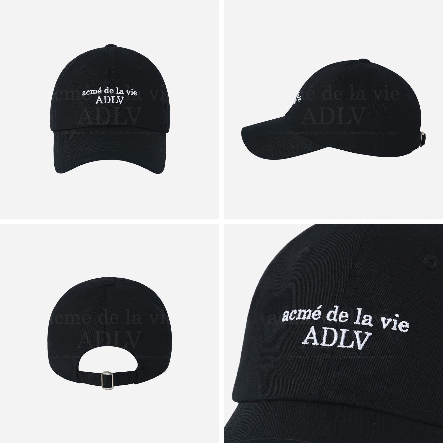  Nón ADLV - Acmedelavie Basic Small Logo Ball Cap 