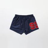  Quần Short [Nữ] Badblood - [w-srt24-054] 91 Football Shorts – Navy 