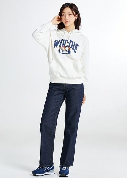 Áo Hoodie  WHOAU [Nữ] - (Woody) Hooded Pullover - SPMHE49G51