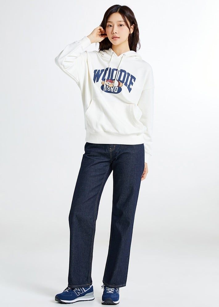  Áo Hoodie  SPAO [Nữ] - Woody Hooded Pullover - SPMHE49G51 