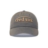  Nón MLB Korea - [Unisex] Vintage Washed Curve Logo Unstructured Ball Boston - 3ACPV076N-43CGS 