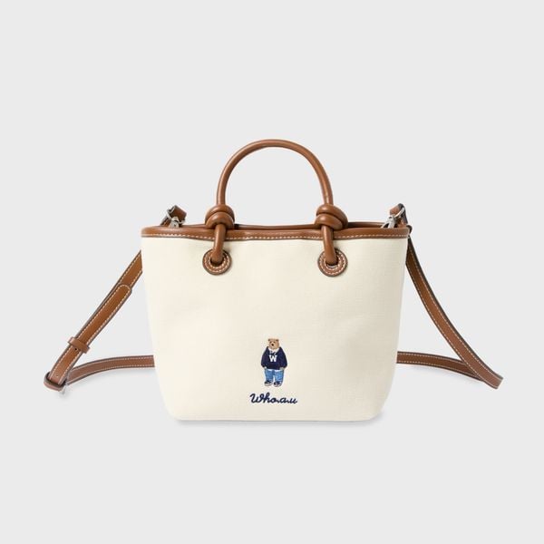 Túi Tote Whoau - Canvas 2-way Tote Bag - WHBGF3821