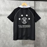  Áo Polo New Era - [Unisex] NY Yankees Jersey Stripe Black - 18978563 