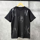  Áo Thun New Era - [Unisex] NY Yankees Flash Logo Black T-Shirt - 13334576 