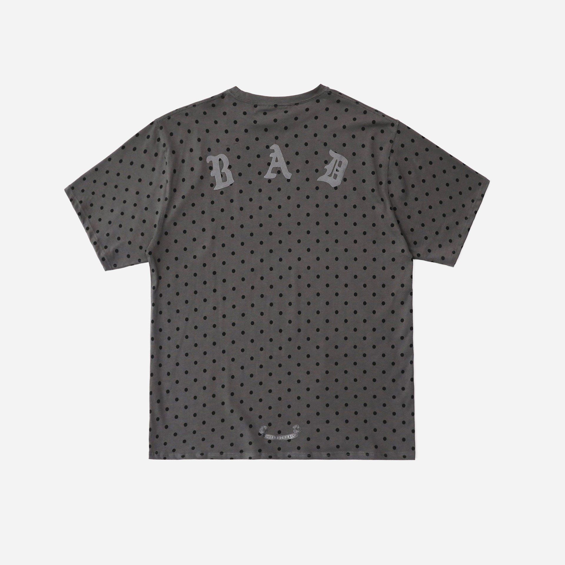  Áo Thun [Unisex] Badblood - [w-tee25-080] Mystic Basic T-Shirt Charcoal Dot 