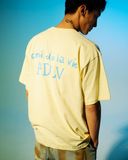  Áo thun ADLV - Acmé de la vie Cursive Logo Yellow 