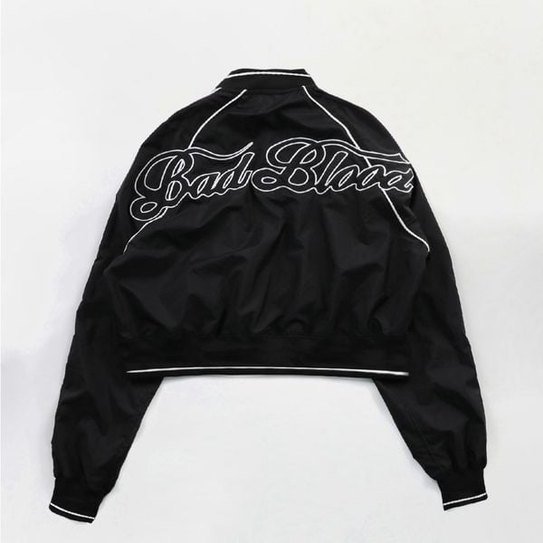Áo Khoác [Unisex] Badblood - [w-jkt24-015] Billy SS Track Jacket - Black