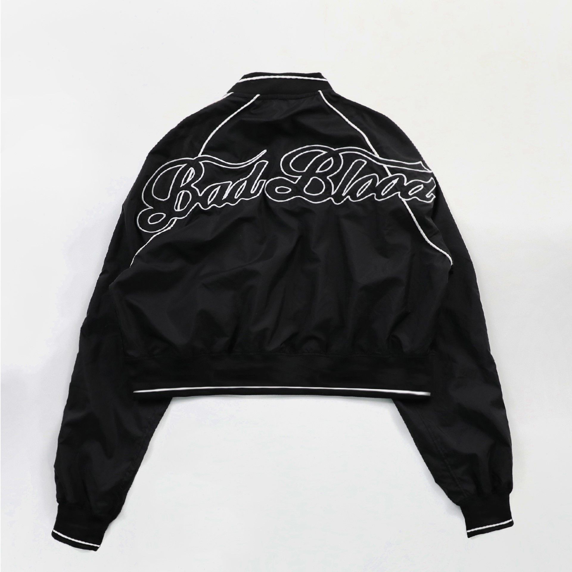 ★BADBLOOD★ Billy SS Track Jacket Black w-jkt24-015 badblood [w-jkt24-015] Billy SS Track Jacket - Black | KAZUE
