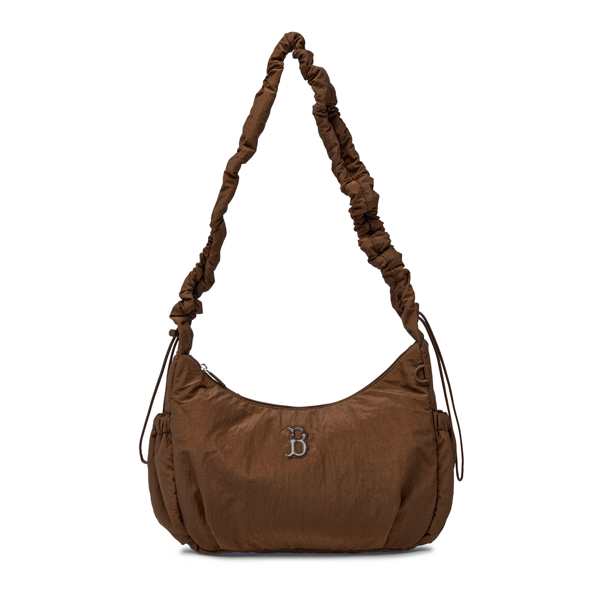  Túi Xách MLB Korea - Basic Athleisure Hobo Bag Boston - 3ABQA015N-43BRN 