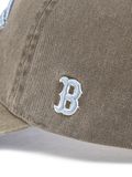  Nón MLB Korea - [Unisex] Vintage Damaged Curve Logo Unstructured Ball Cap - 3ACPV106N 