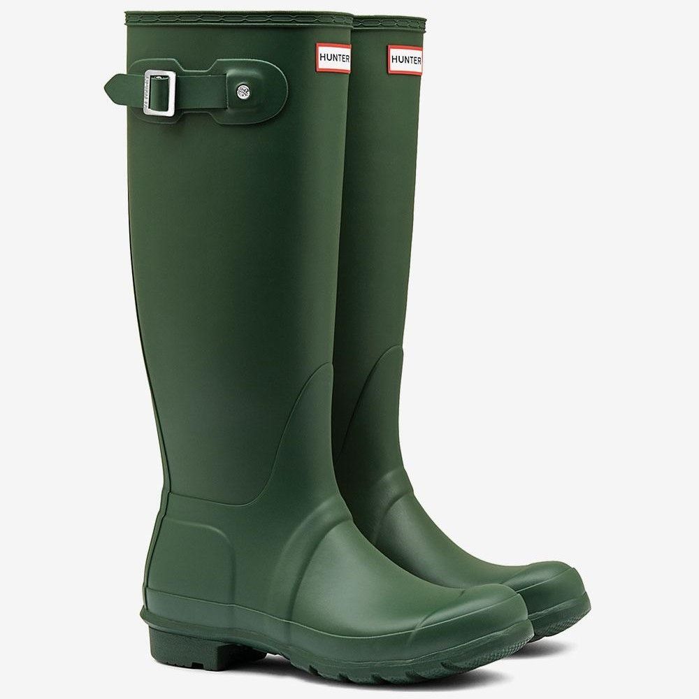  Giày Boots Hunter - Women's Original Tall Rain Boots Green 