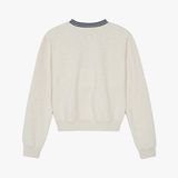  Áo Sweater [Nữ] MLB Korea - Varsity Cursive NY Yankees - 3FMTV0344-07OTS 