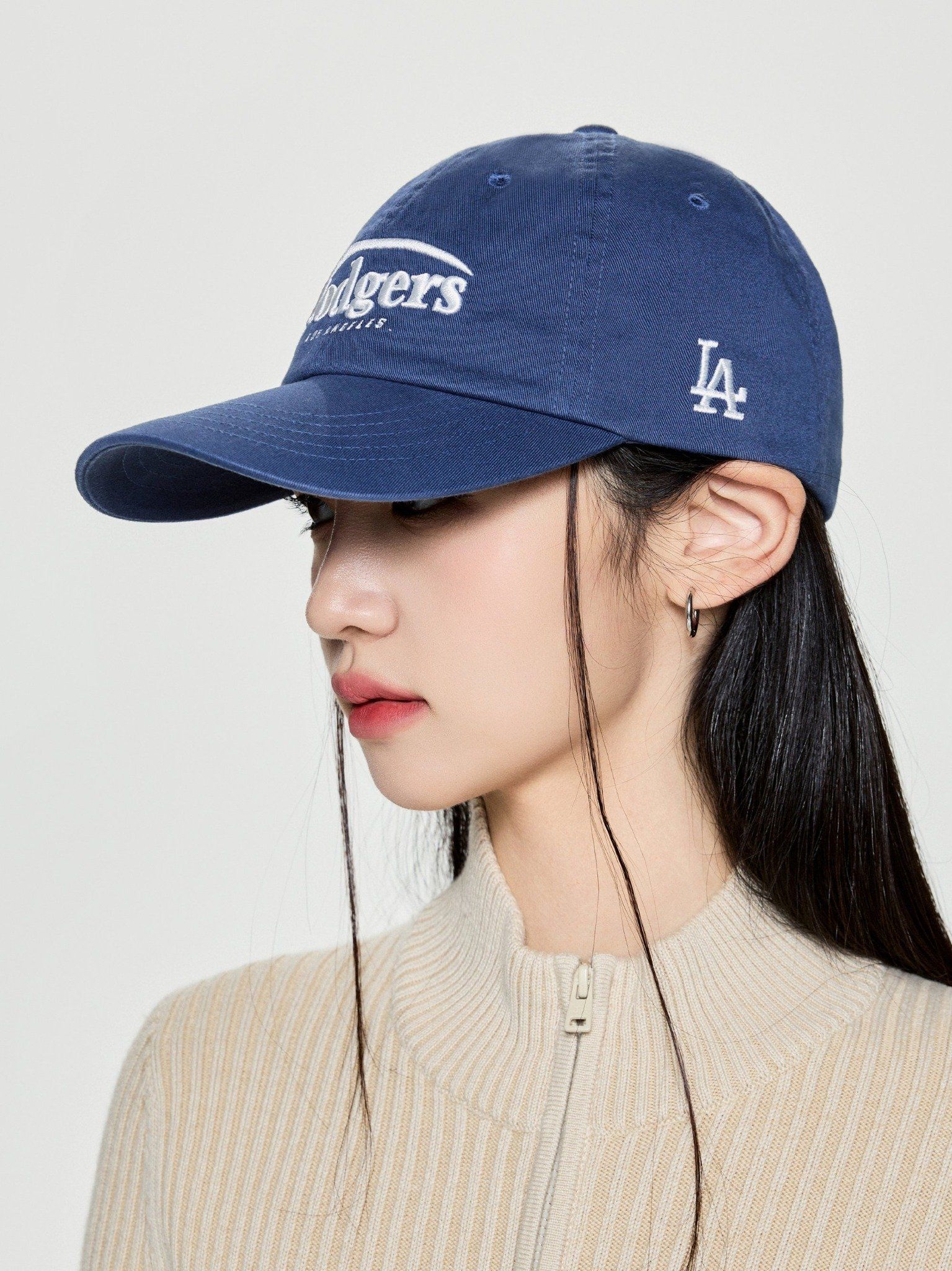  Nón MLB Korea - [Unisex] Jelly Unstructured Ball Cap LA Dodgers - 3ACPV315N-07NYL 