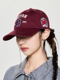  Nón MLB Korea - [Unisex] Vintage Cooperstown Patch Unstructured Ball Cap Boston Red Sox - 3ACPB105N-43WID 