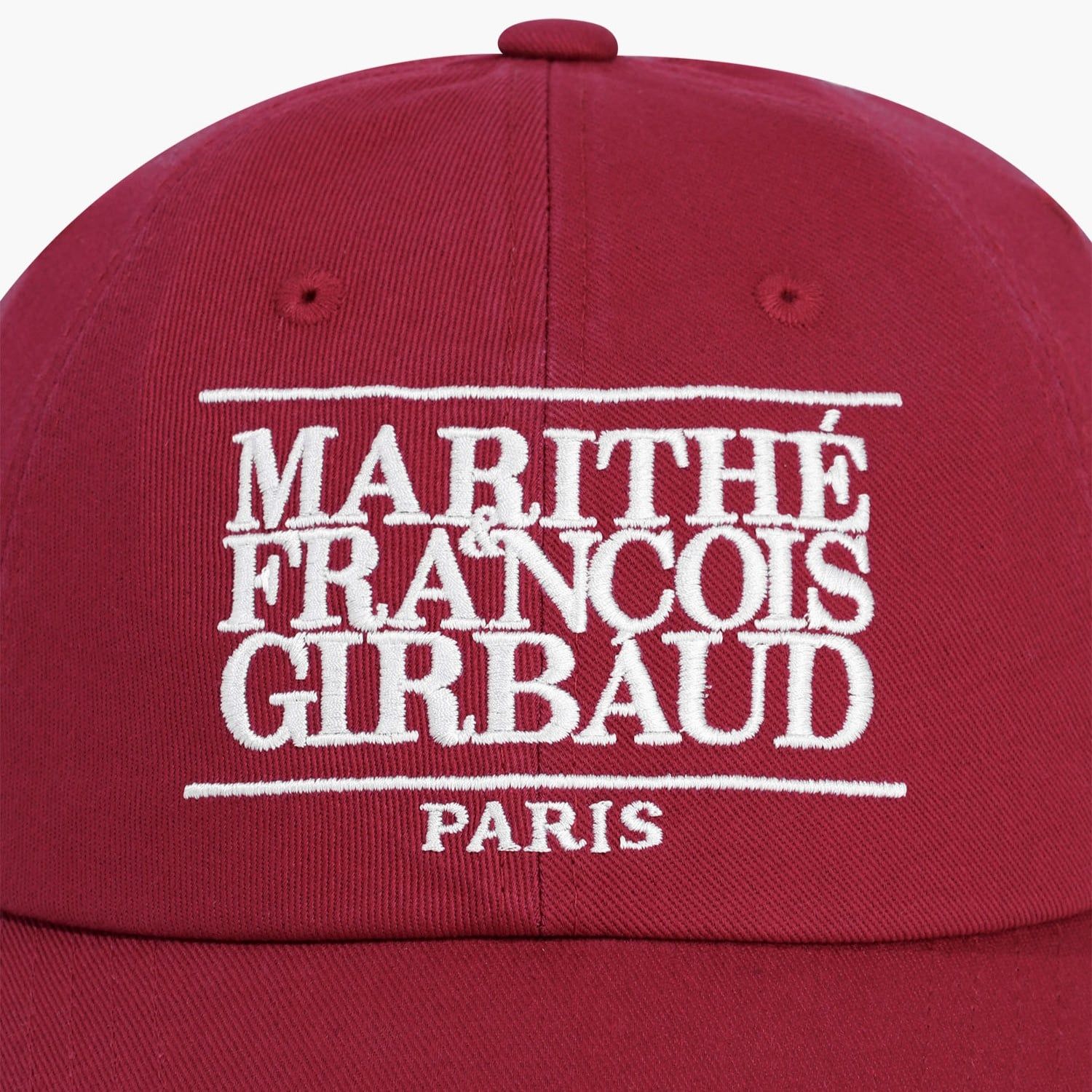  Nón Marithe & Francois Girbaud - Classic Logo Cap Red 