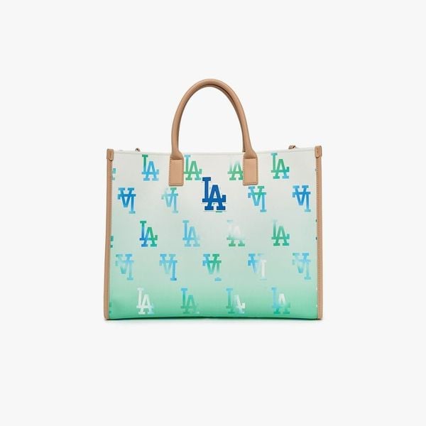  Túi MLB Korea - Gardient Mono Coated Canvas Large Tote NY Yankees - 3AORL0233-07GNL 