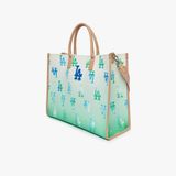  Túi MLB Korea - Gardient Mono Coated Canvas Large Tote NY Yankees - 3AORL0233-07GNL 