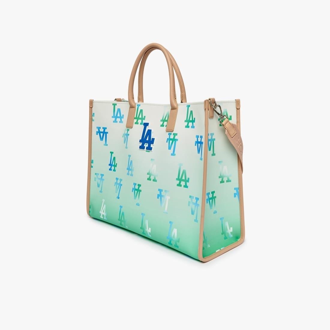  Túi MLB Korea - Gardient Mono Coated Canvas Large Tote NY Yankees - 3AORL0233-07GNL 