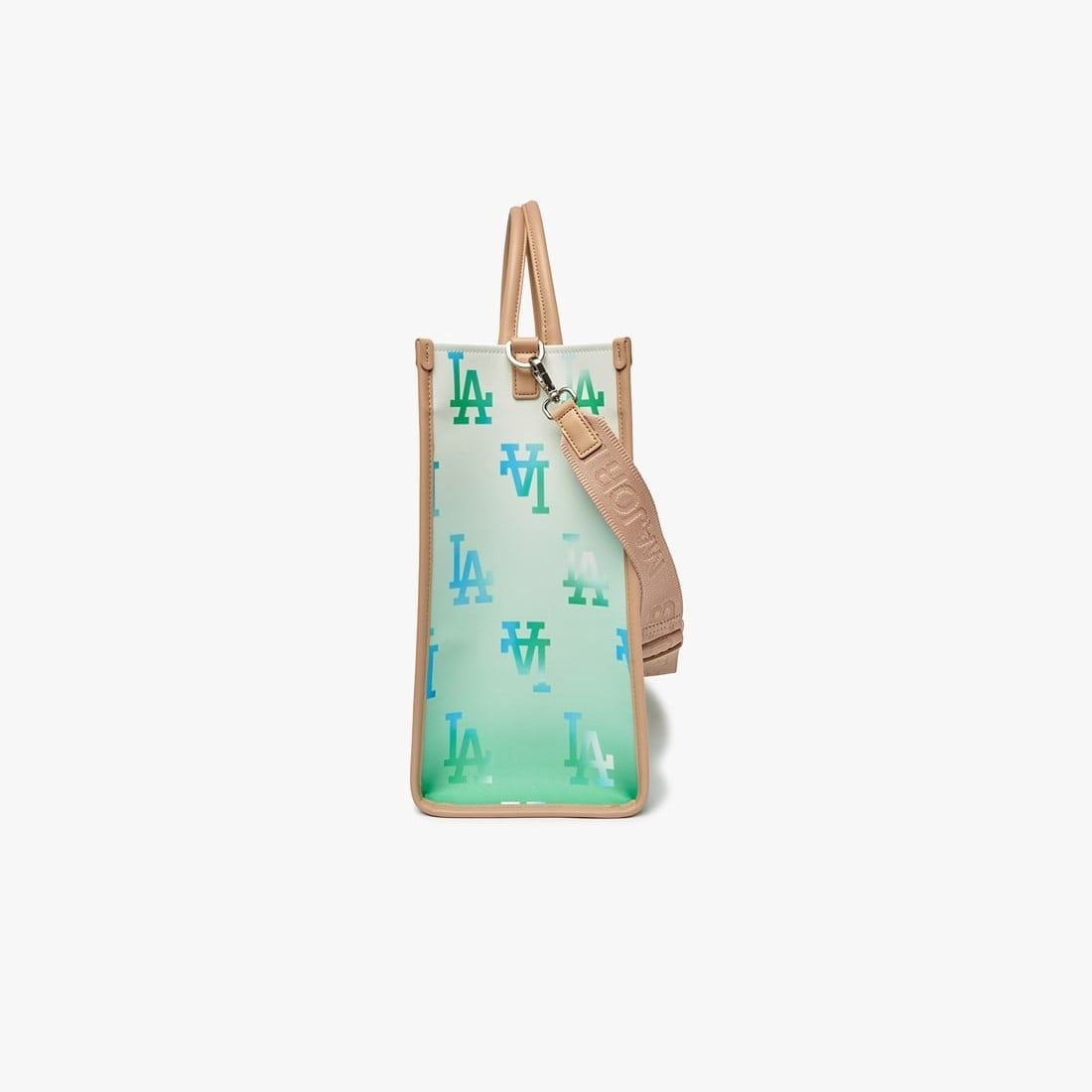  Túi MLB Korea - Gardient Mono Coated Canvas Large Tote NY Yankees - 3AORL0233-07GNL 