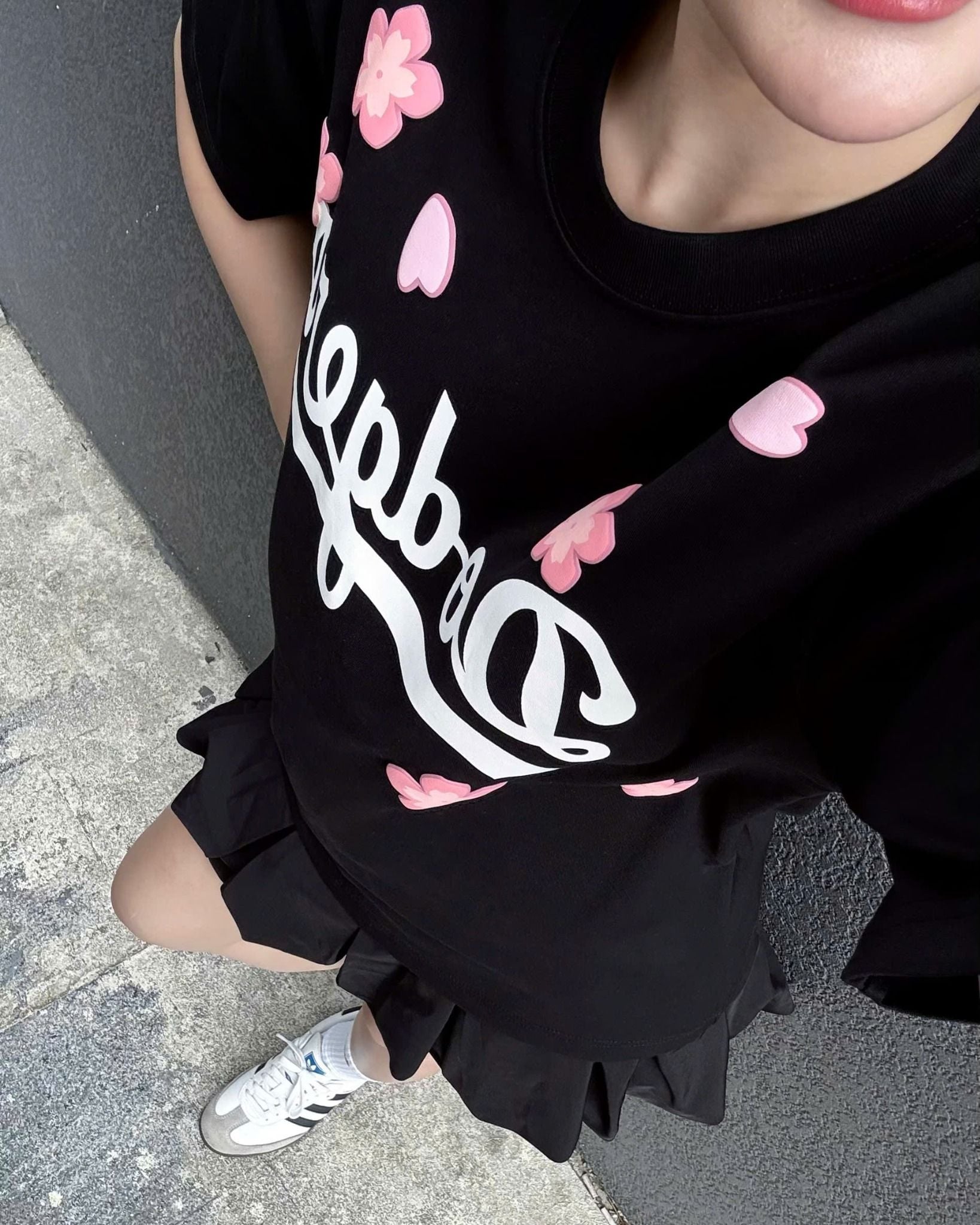  Áo Thun New Era - [Unisex] LA Dodgers Mini Peach Blossom White T-Shirt - 15565227 