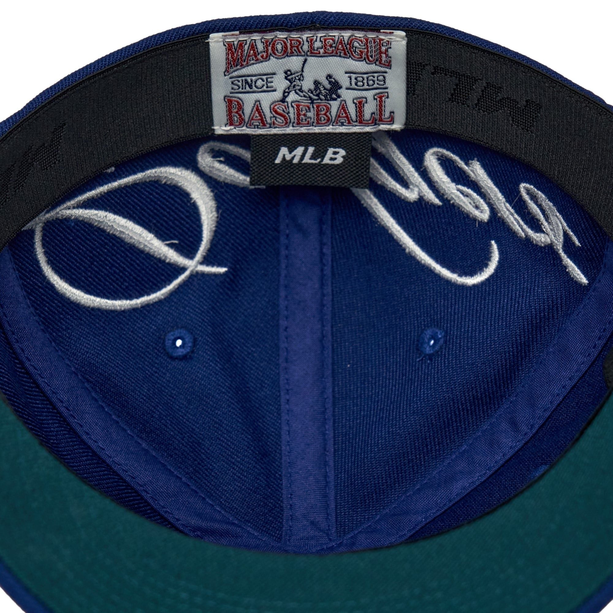  Nón Bít Đuôi MLB [Unisex] - Signature Cursive Structure LA Dodgers - 3ACPV216N-07RBS 