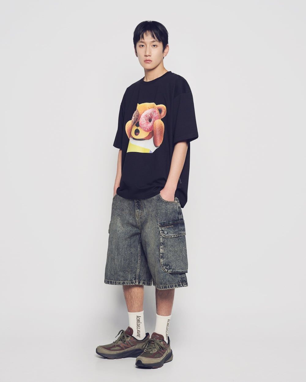  Áo thun ADLV - Acmé de la vie  AC Bear Baby Face Donut 