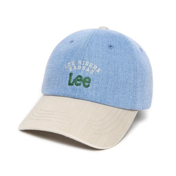 Nón Lee [Unisex] - Twitch Logo Color Block Ball Cap Beige - LE2501CA03BE