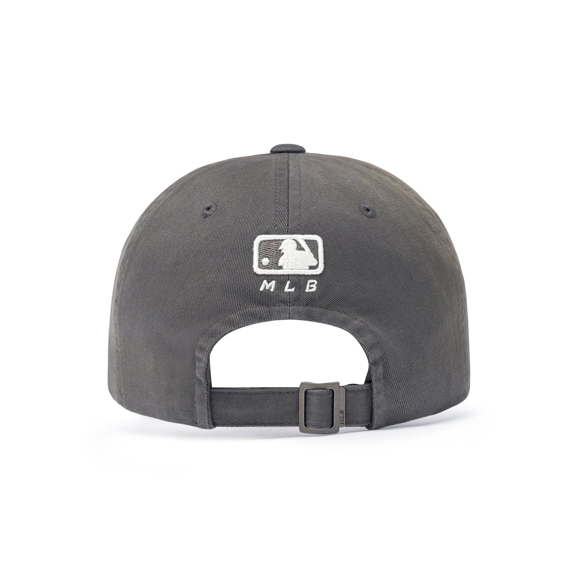  Nón MLB Korea - [Unisex] Vintage Washed Curve Logo Unstructured Ball Boston - 3ACPV076N-43CGS 