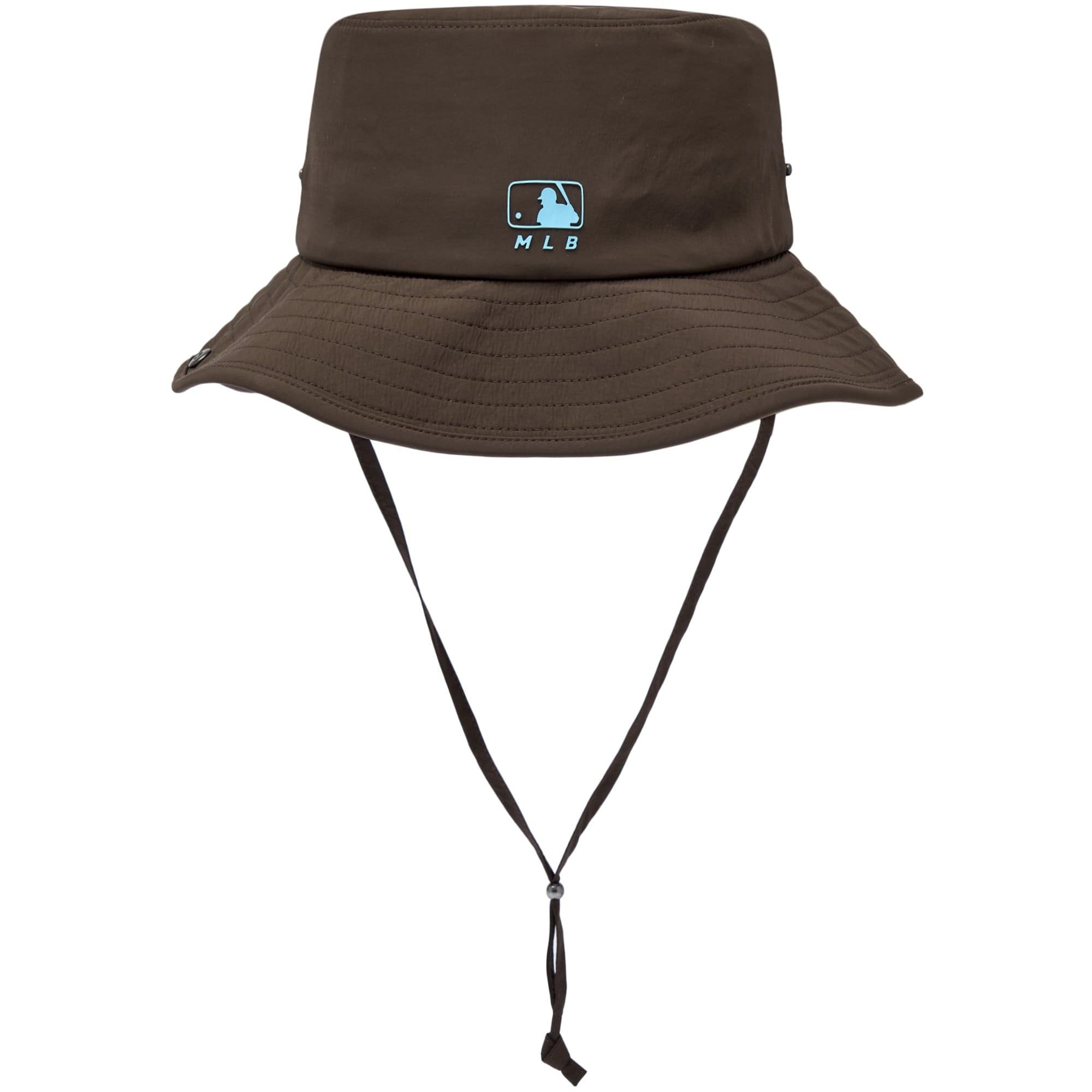  Nón Bucket MLB - [Unisex] Lightweight Nylon Wide Safari NY - 3AHTB056N-50BRD 