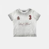  Áo Thun [Unisex] Badblood - [w-tee25-047] Royal Classic T-Shirt White 