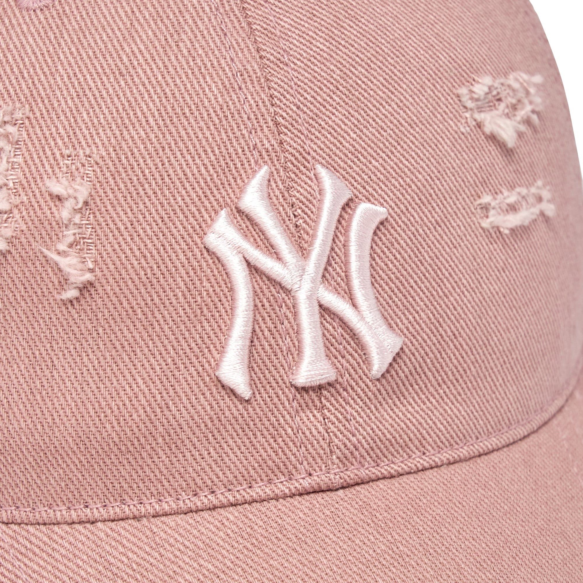  Nón MLB Korea - [Unisex] Damage Washed Unstructured Ball Cap NY Yankees - 3ACPVV34N-50PKM 