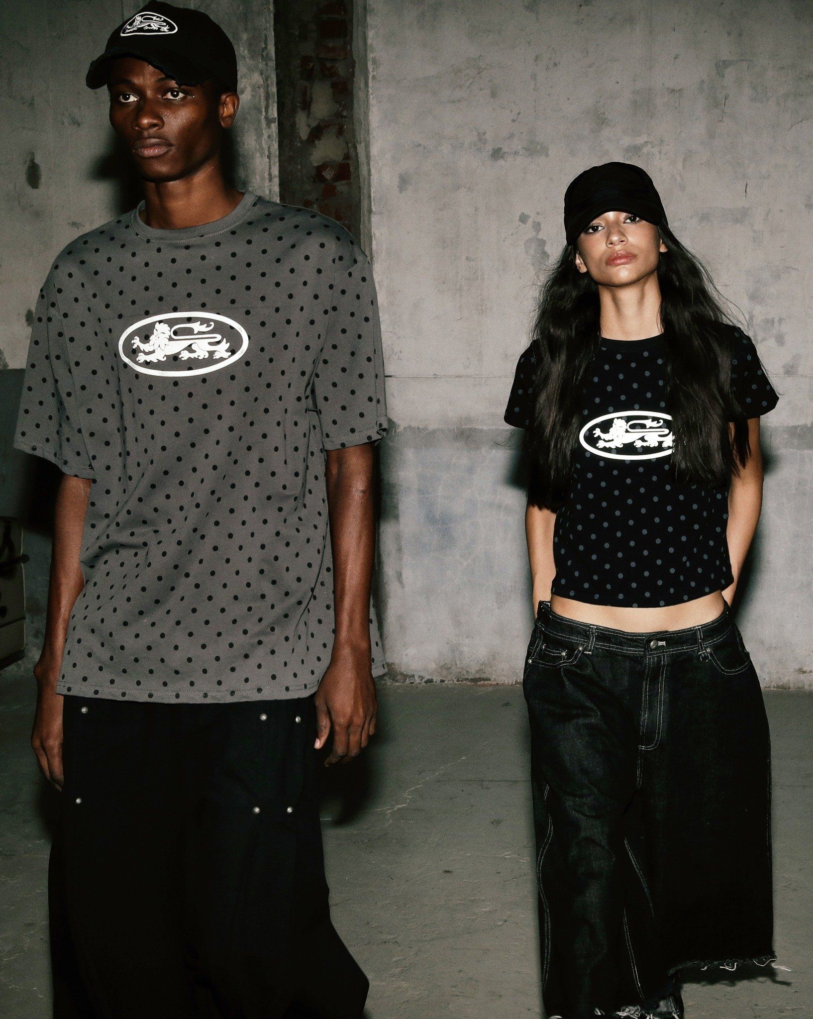  Áo Thun [Unisex] Badblood - [w-tee25-081] Mystic Basic T-Shirt Black Dot 