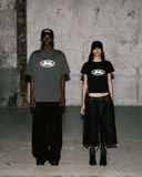  Áo Thun [Unisex] Badblood - [w-tee25-080] Mystic Basic T-Shirt Charcoal Dot 