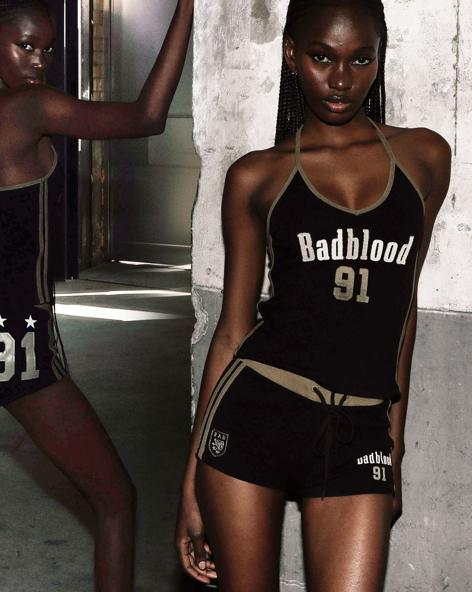 Quần Short [Nữ] Badblood - [w-srt25-012] Vintage Club Boy