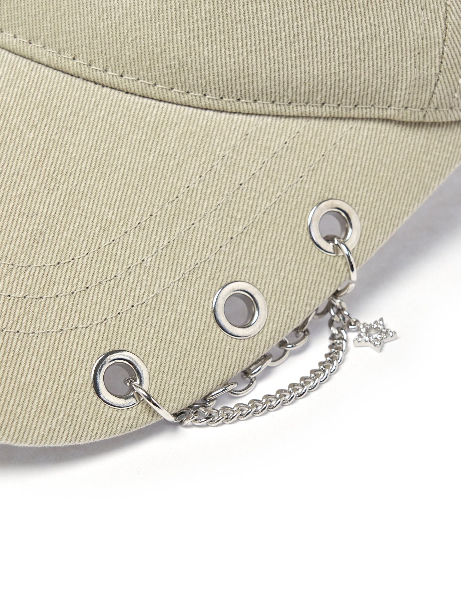  Nón MLB Korea - [Unisex] Vintage Culsive Jewelry Unstructured Ball Cap - 3ACPV206N 
