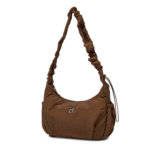  Túi Xách MLB Korea - Basic Athleisure Hobo Bag Boston - 3ABQA015N-43BRN 