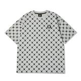  Áo thun Life Work [Unisex] - Monogram Pattern T-Shirt - LW222TS101 