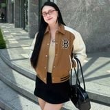  Áo Bomber MLB [Unisex] Varsity Boston - 3AJP99201-43CAS 