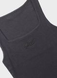  Áo Tanktop [Nữ] Badblood - [w-tnk24-075] Beyond Soft Square Neck Tank Charcoal 