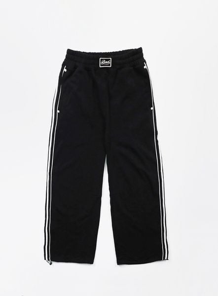 Quần Dài [Unisex] Badblood - [w-pts24-039] Billy 2 Way Curved Jogger Trousers - Black
