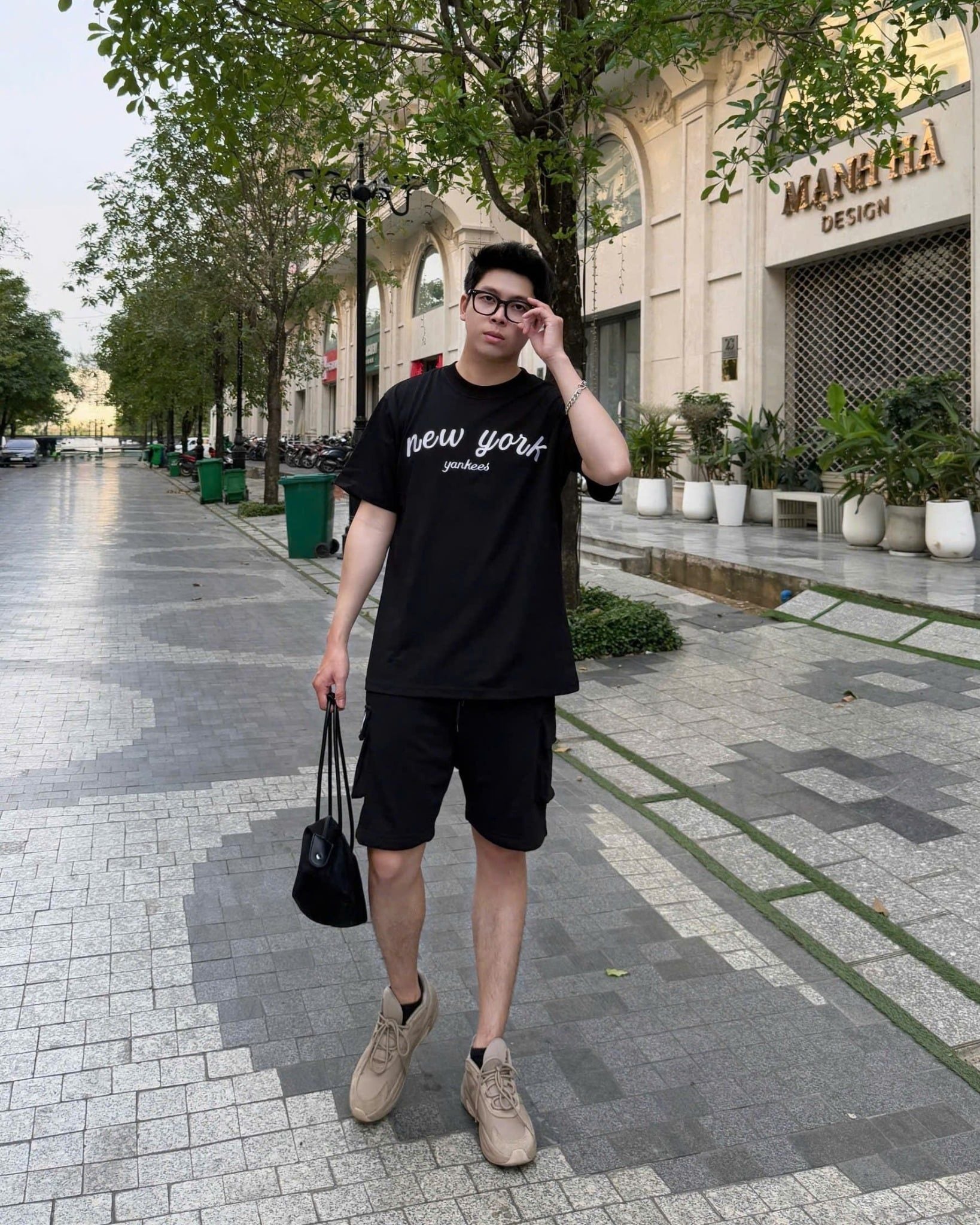  Áo Thun New Era - [Unisex] Basic Logo New York - 16558899 