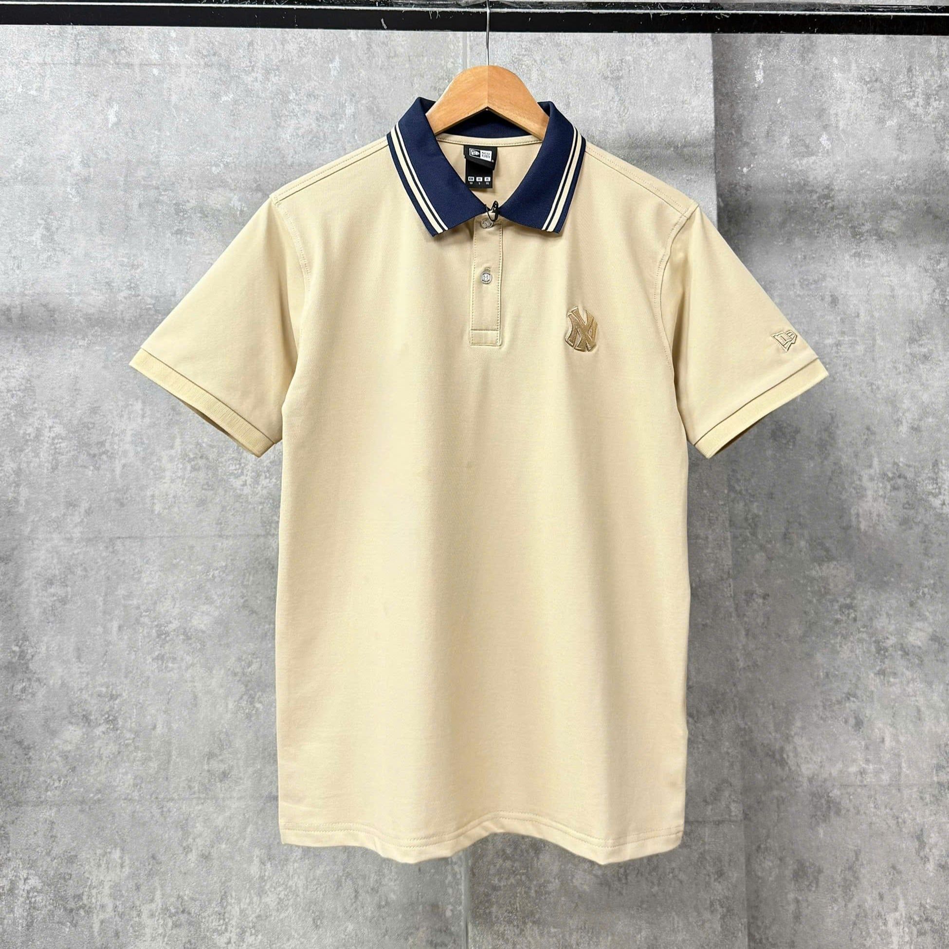  Áo Thun Polo New Era - [Unisex] NY Basic Beige 