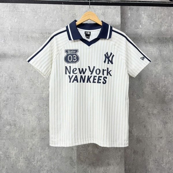 Áo Thun New Era - [Unisex] NY Yankees Jersey 03 White - 16664548