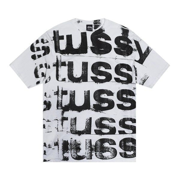  Áo Stussy [Unisex] - Stussy Stamp Tee - White 