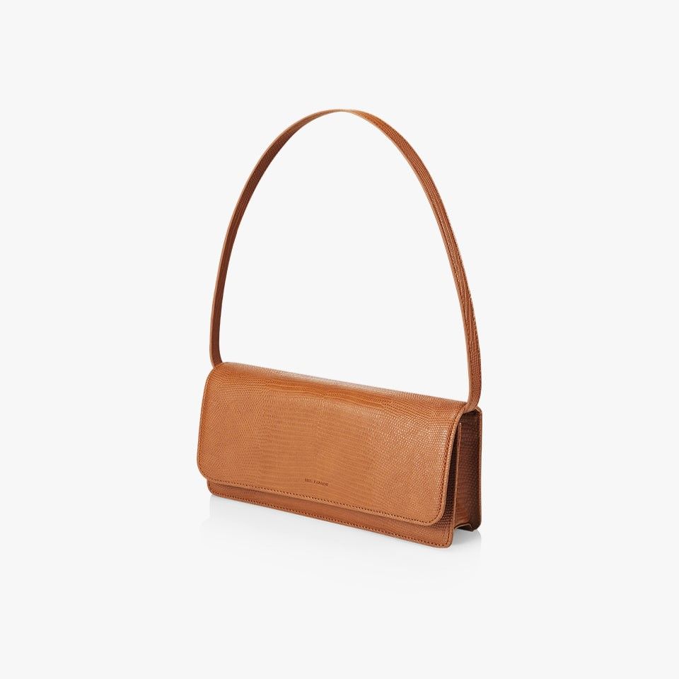  Túi Xách FindKapoor Korea - Patti Bag 26 Lizard Brown 