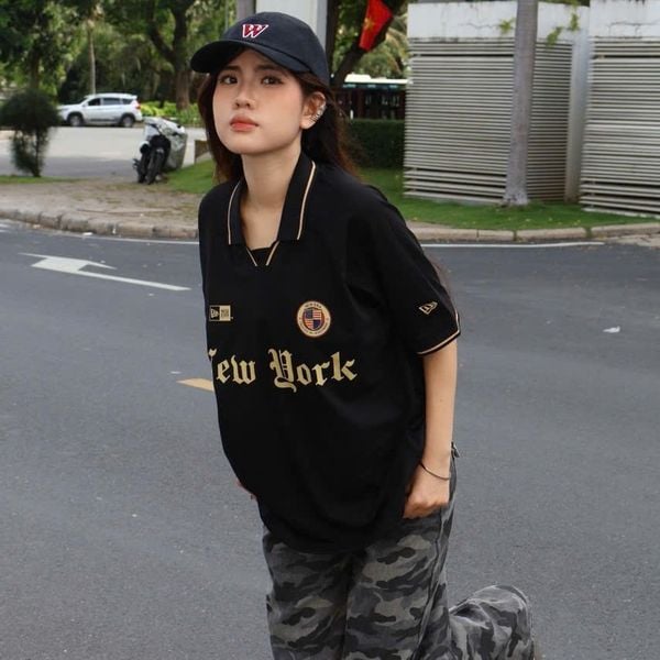 Áo Thun Polo New Era - [Unisex] NY Yankees Football Black - 15488864