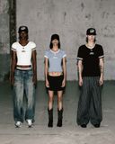  Áo Thun [Unisex] Badblood - [w-tee25-109] 91 V-Neck Jersey T-Shirt Light Blue 