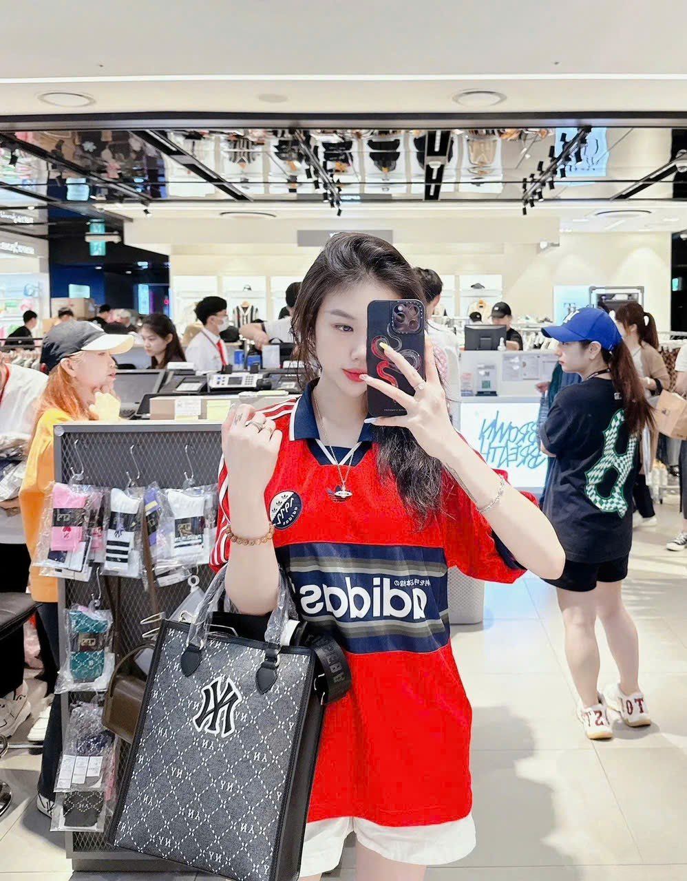 Túi Tote MLB Mono D.Jacquard 7ACRMDA3N-50BKS – ADLV, NEWERA, MLB