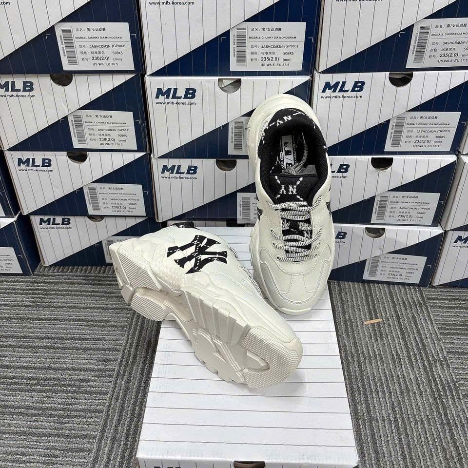  Giày MLB BIG BALL CHUNKY MONO HEEL NEW YORK YANKEES - 3ASHCDM2N-50BKS 